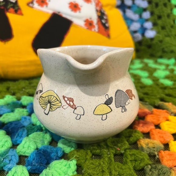 Vintage Franciscan woodlore mushroom creamer - Picture 3 of 5